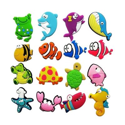Shape Promotional Gifts Hot Selling Custom Rubber 3D Fish Fridge Magnets