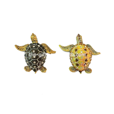 Shape New Product Wholesale Stick Keepsake Crystal Turtle Shape Fridge Magnets